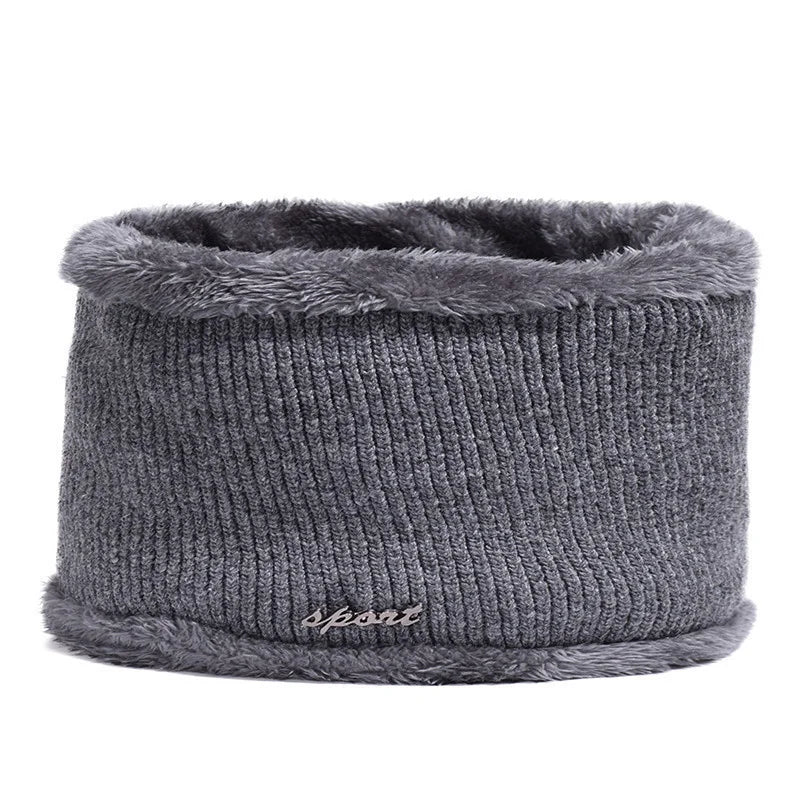 HatLine Winter Knit Beanie & Scarf Set – Fleece-Lined, Unisex