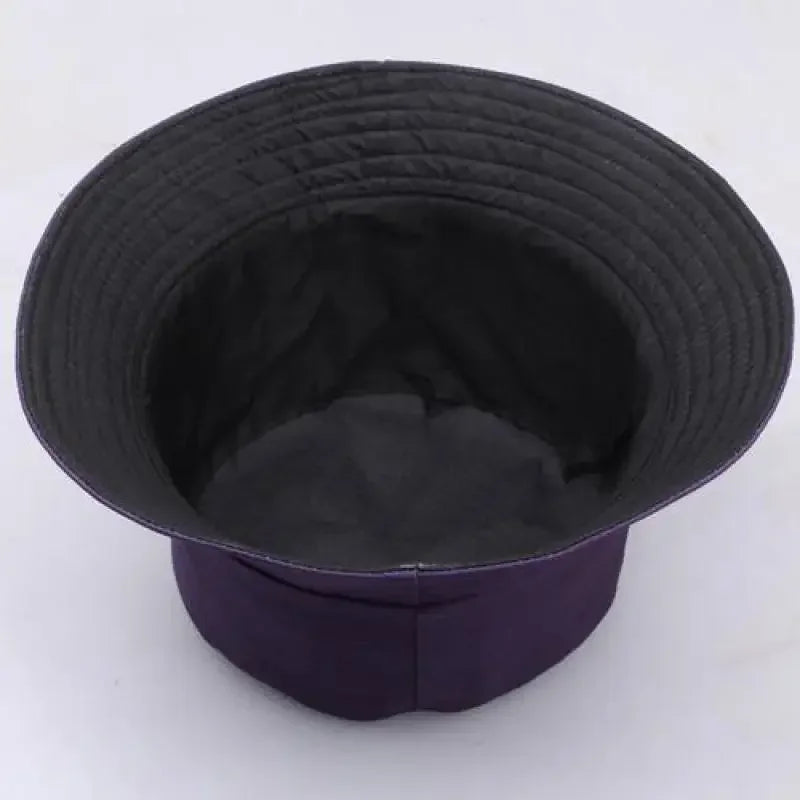 Unisex Cotton Foldable Bucket Hat – Summer Outdoor Sun Cap