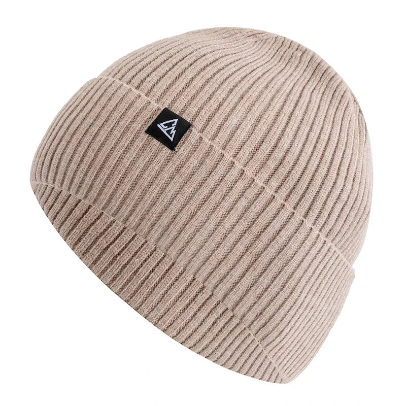 Mountain Peak Unisex Winter Beanie – Soft, High-Elastic Knit / HatLine