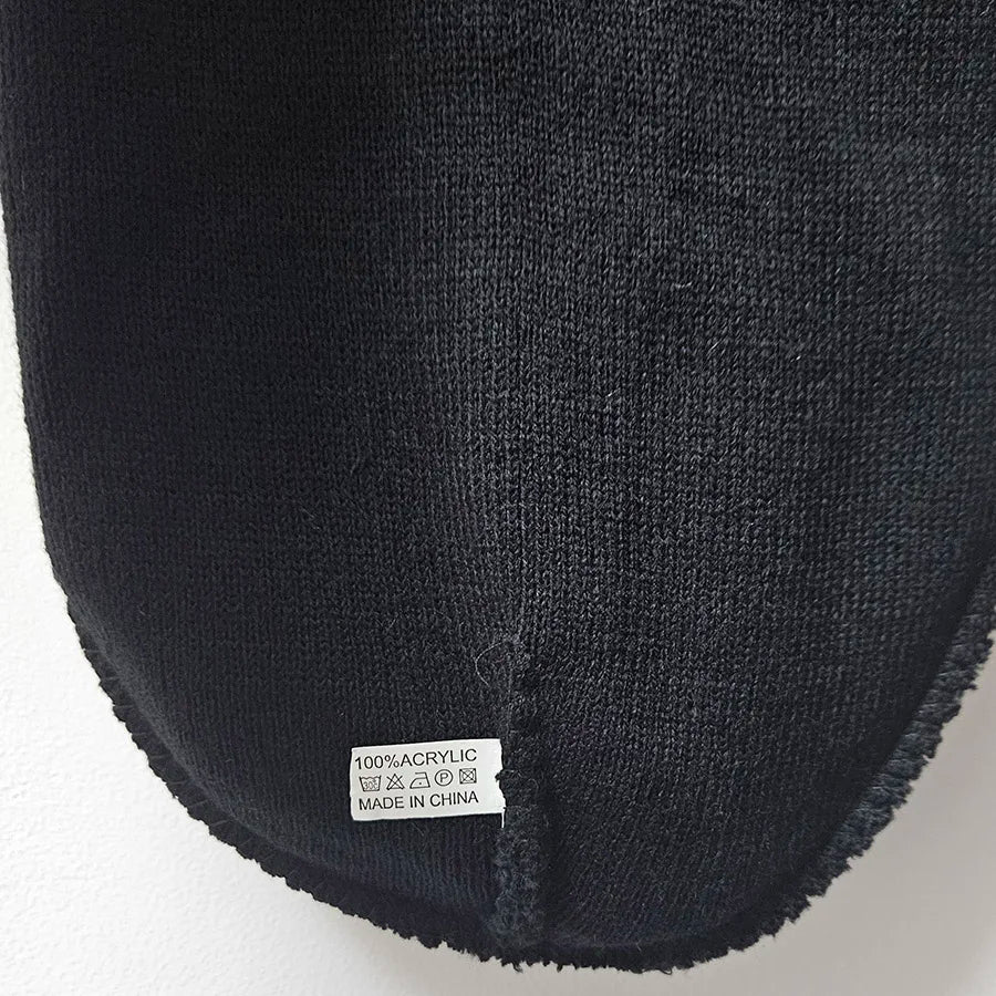 NEW YORK Embroidered Unisex Thick Knit Beanie / Hatline