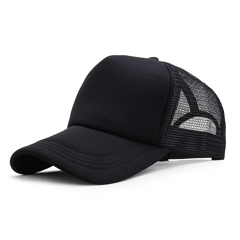 Unisex Mesh Trucker Snapback Cap – HatLine
