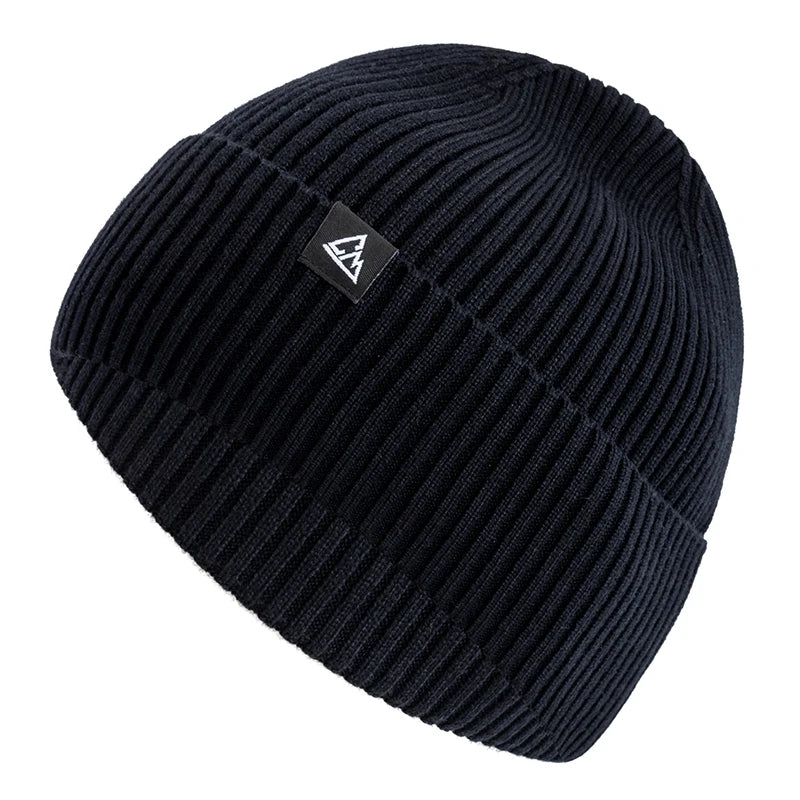 Mountain Peak Unisex Winter Beanie – Soft, High-Elastic Knit / HatLine