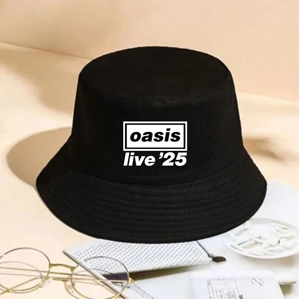 Trendy Oasis-Print Bucket Hat – HatLine