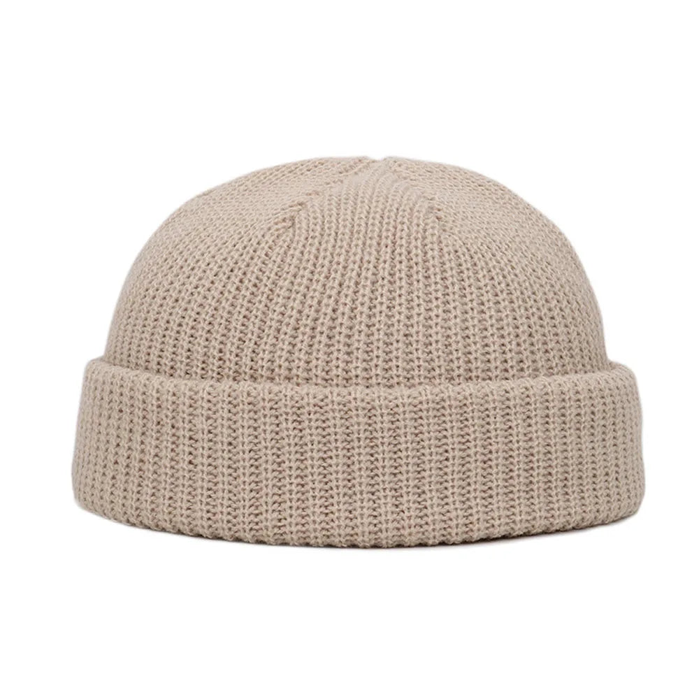Casual Short Knit Beanie – Hip-Hop Style, Unisex - HatLine