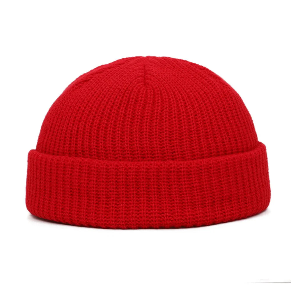 Casual Short Knit Beanie – Hip-Hop Style, Unisex - HatLine